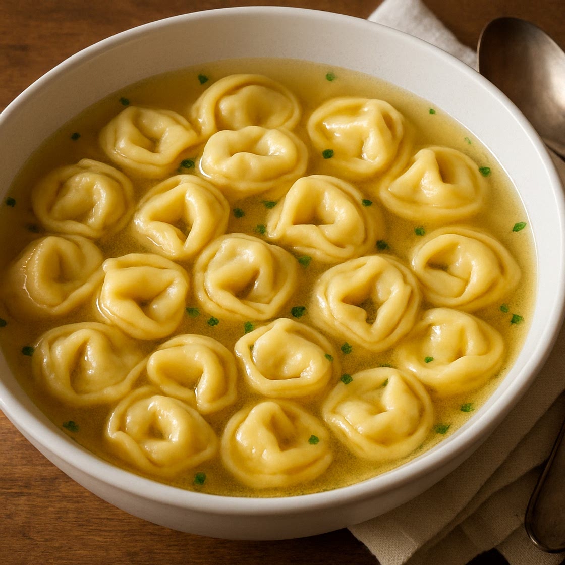 Tortellini en caldo