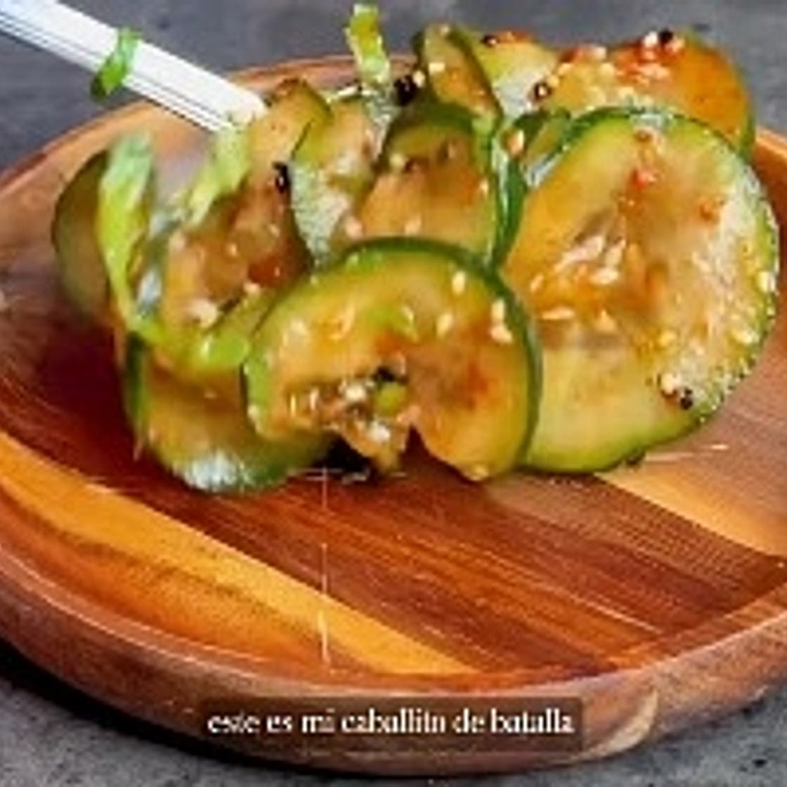 Ensalada de pepino