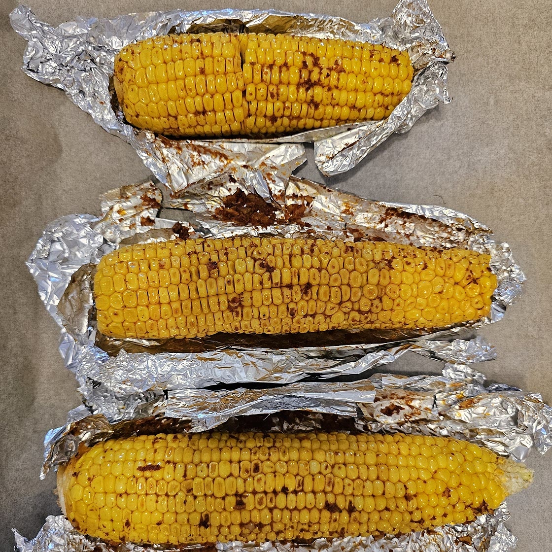 Oven Roasted Corn on the Cob