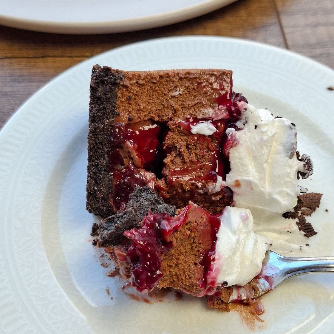 Black Forest Cheesecake