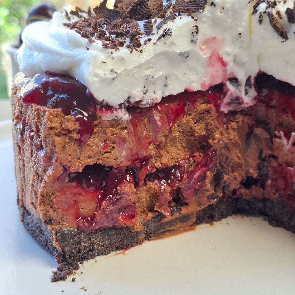 Black Forest Cheesecake