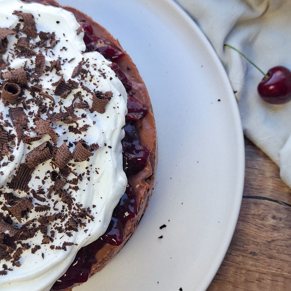 Black Forest Cheesecake