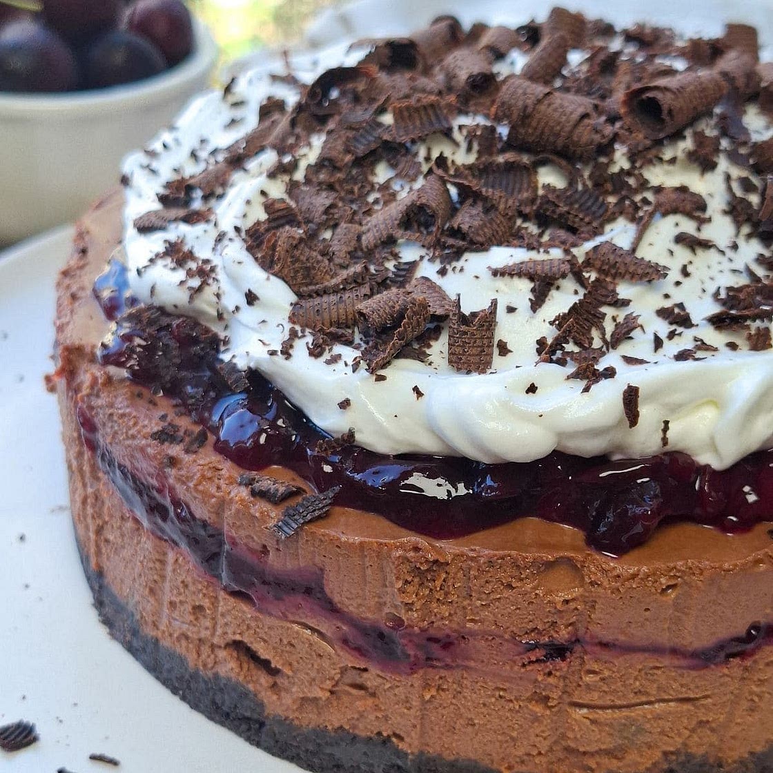 Black Forest Cheesecake