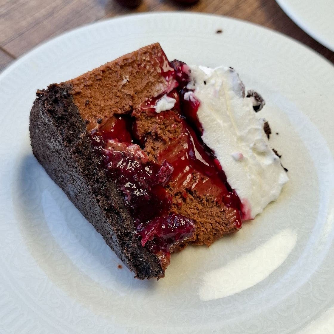 Black Forest Cheesecake