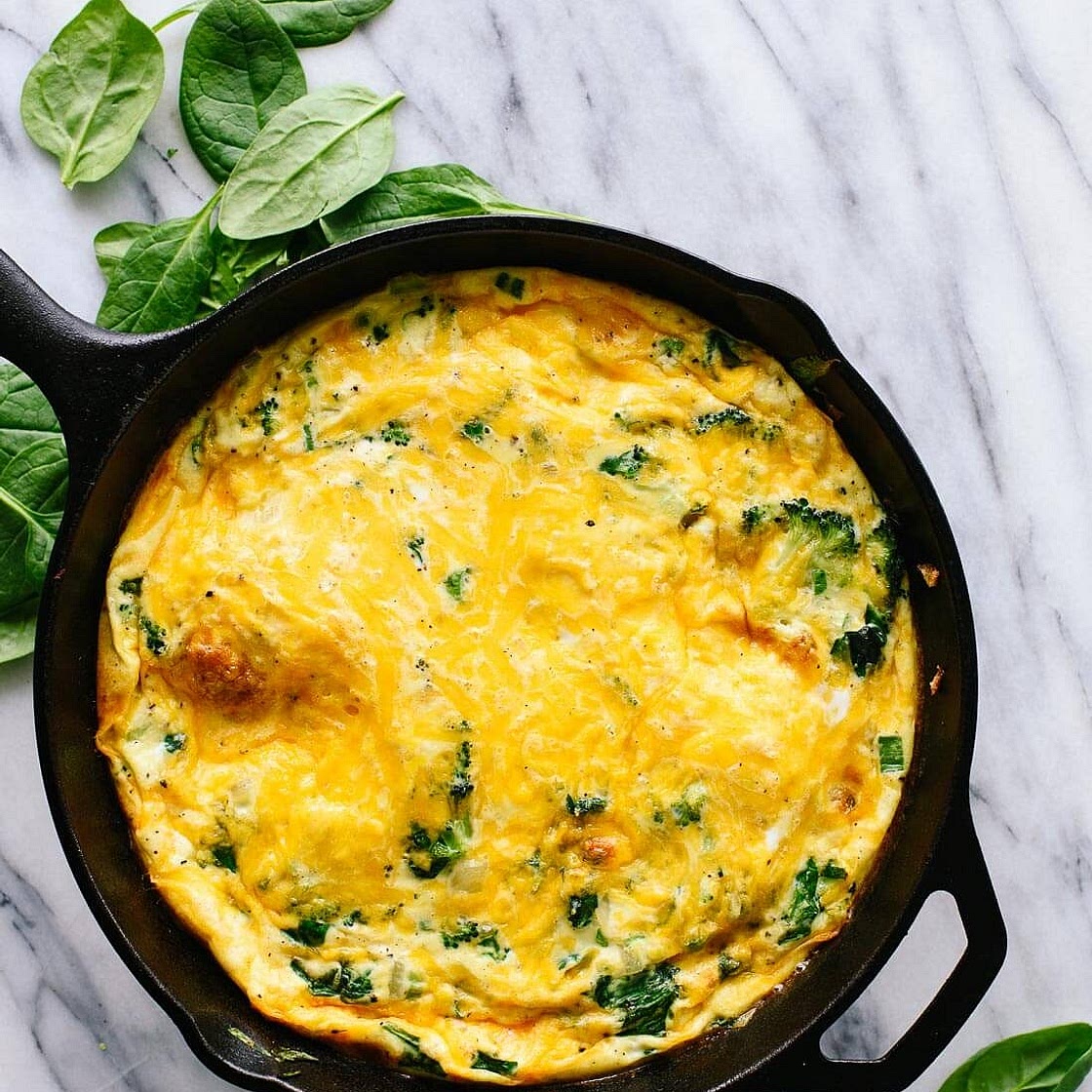 Broccoli & Carrot Frittata