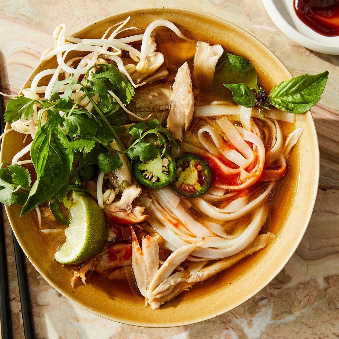 Vietnamese Chicken Noodle Soup (Pho ga)
