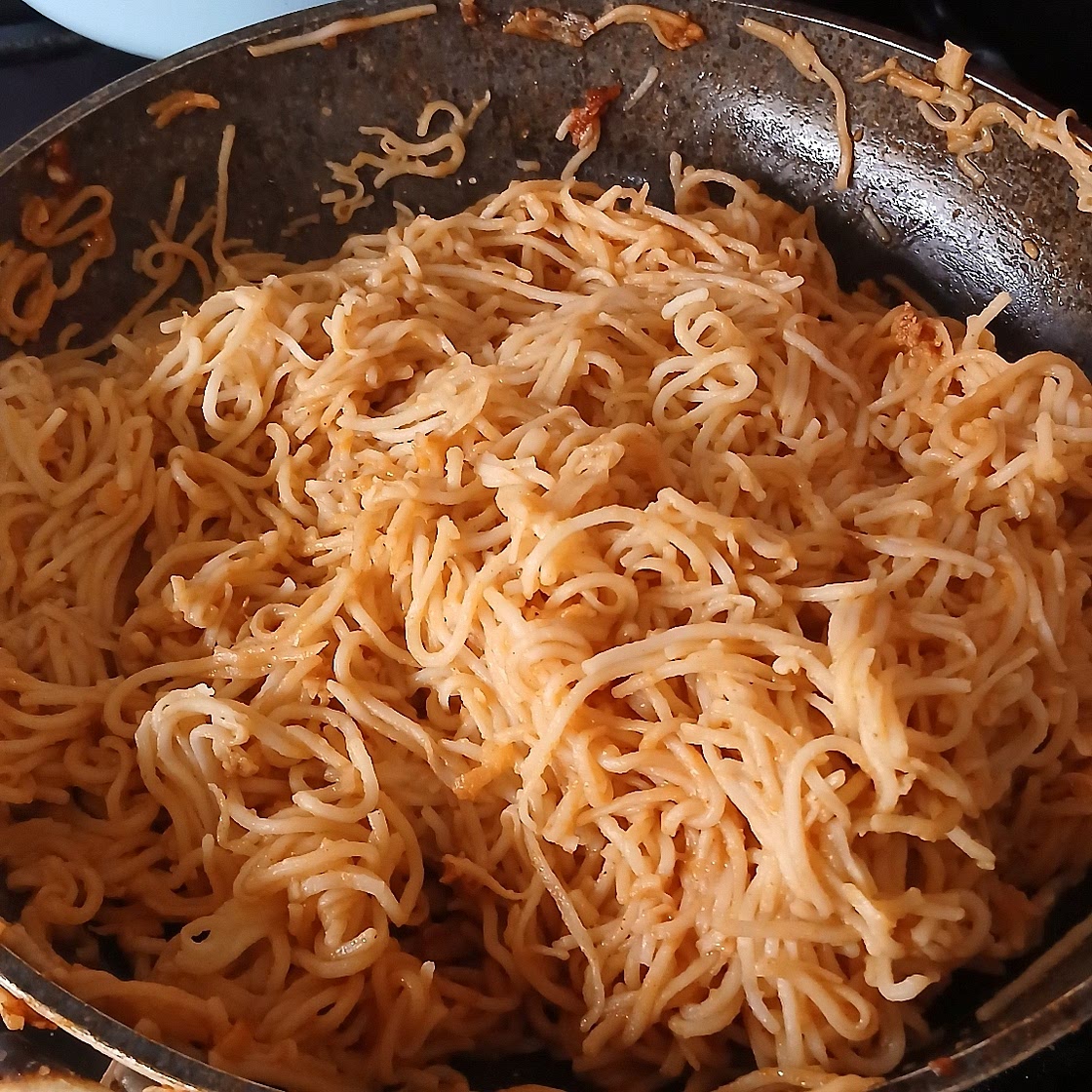 Sesame Garlic Ramen Noodles