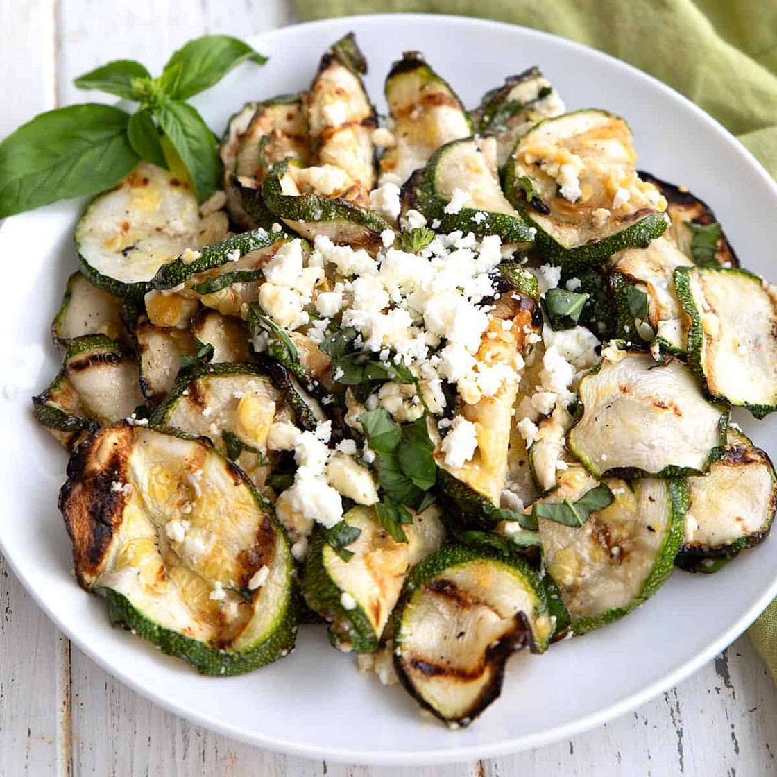 Grilled Zucchini Salad Recipe