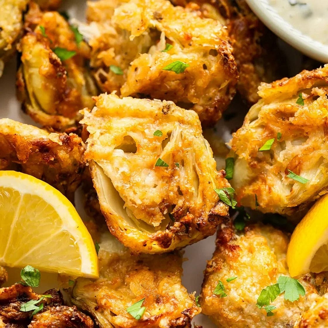 Air Fryer Crispy Artichokes 