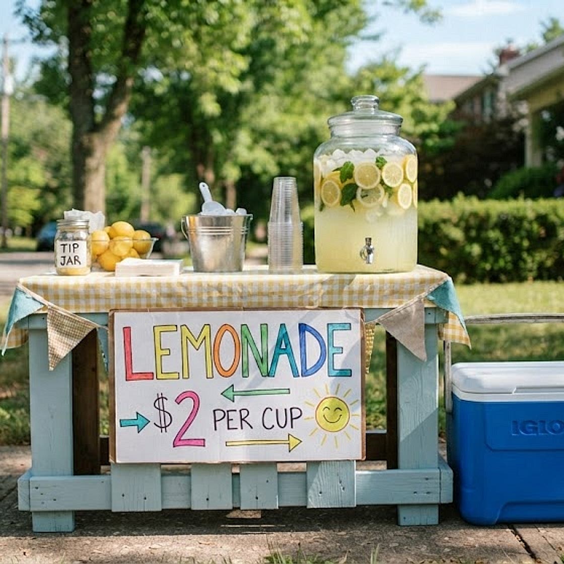 Real Lemonade for Lemonade Stand