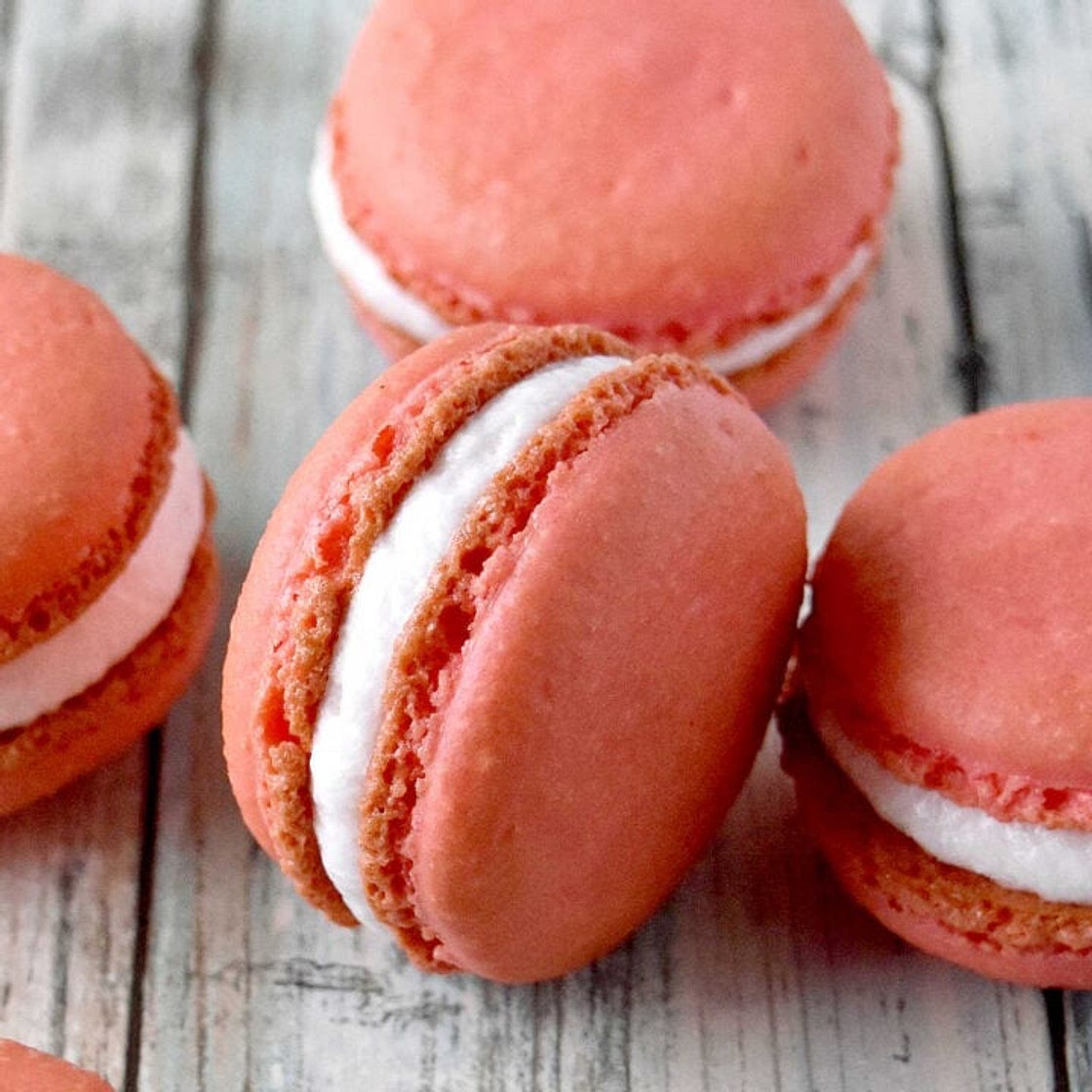 Peach Macaron