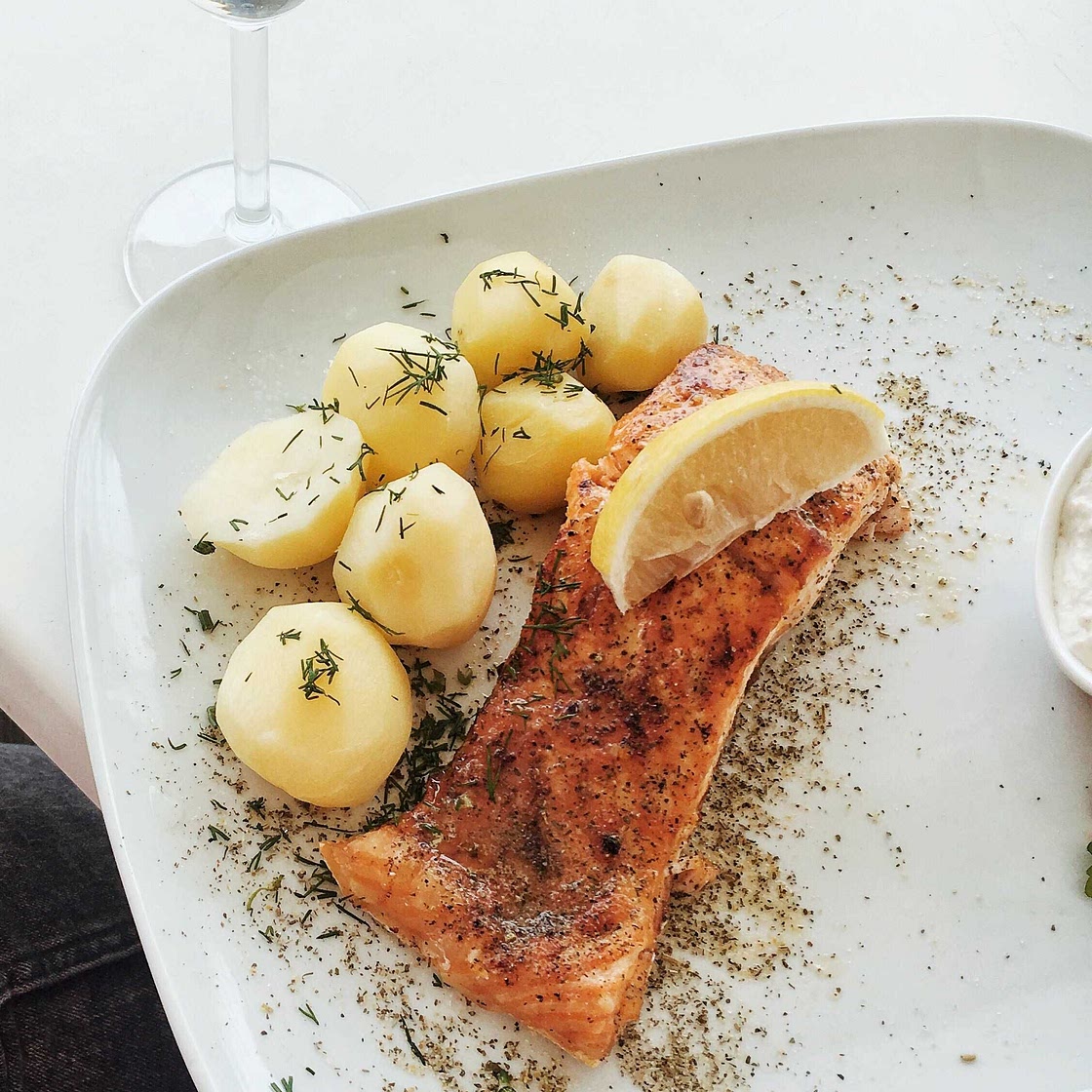 Lemon Baked Salmon