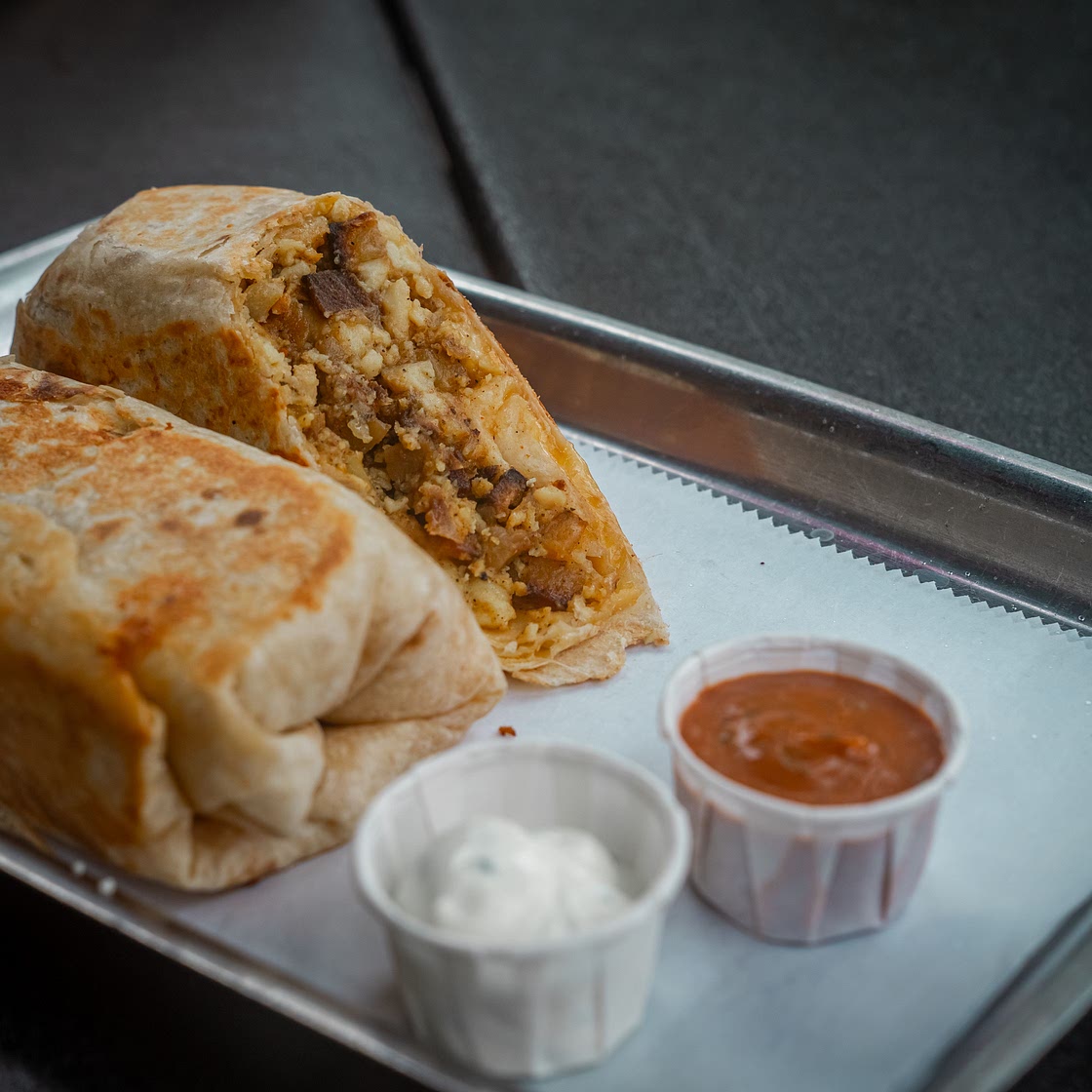 Freezer Breakfast Burritos