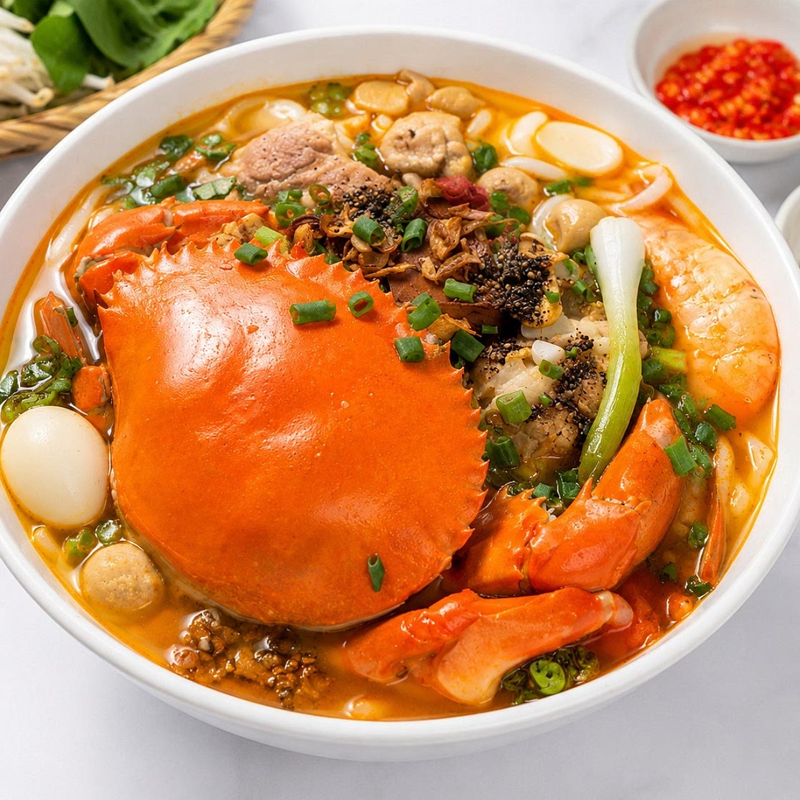 Bánh Canh Cua Vietnamese Crab Noodle Soup