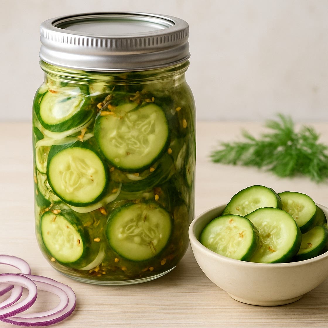 Refrigerator Pickles