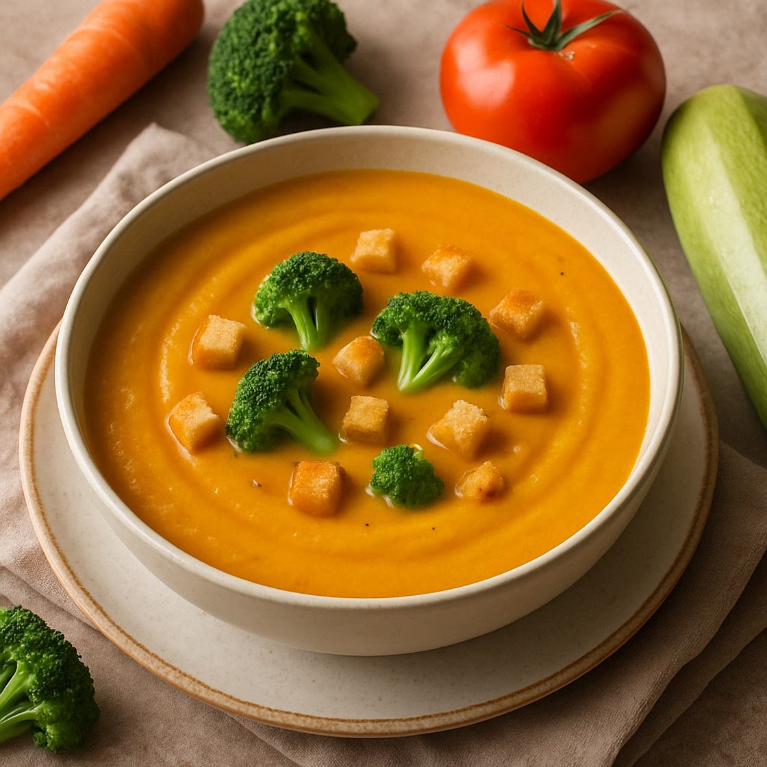 Crema de vegetales
