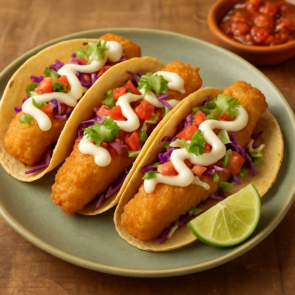 Tacos de pescado con Mayonesa McCormick®