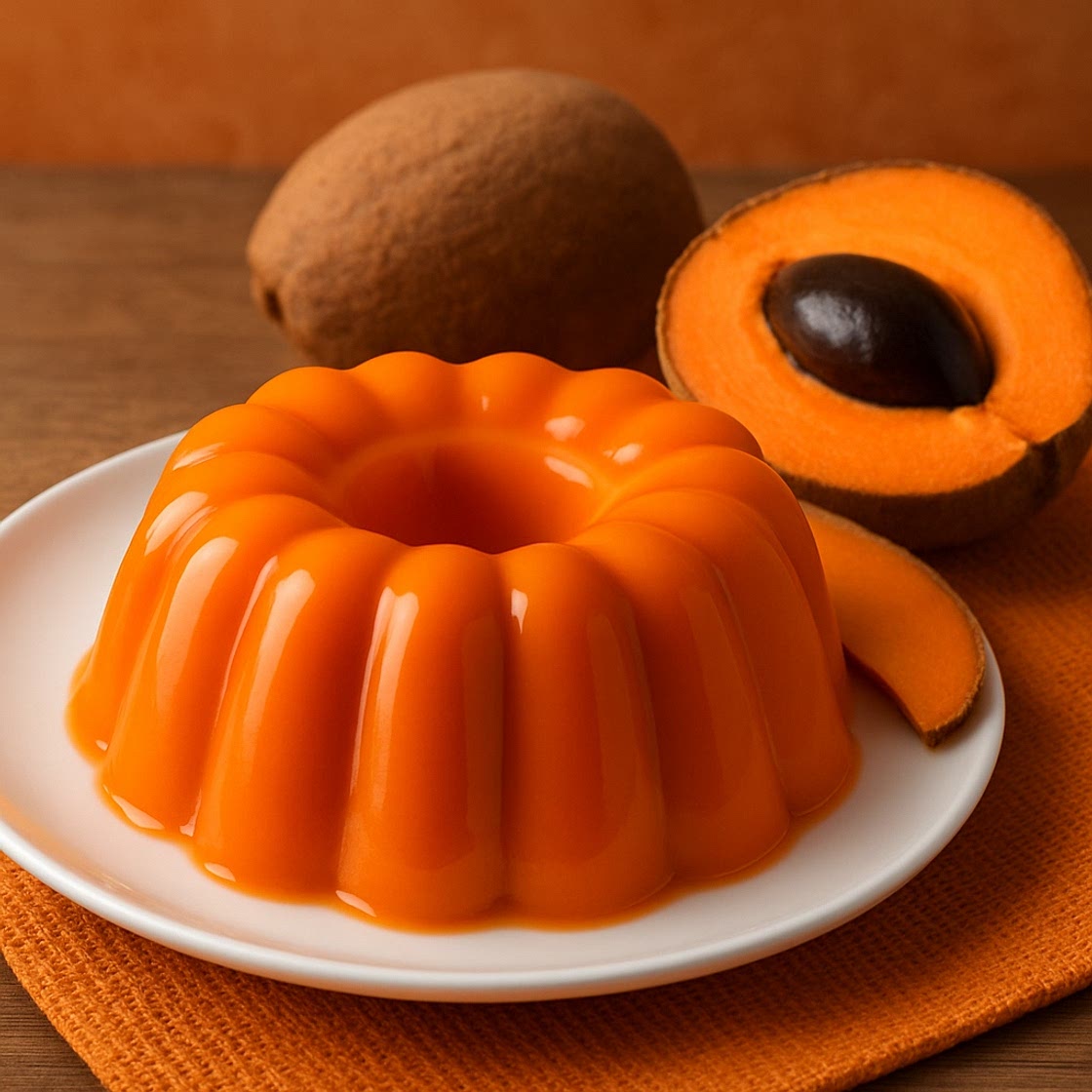 Gelatina de mamey