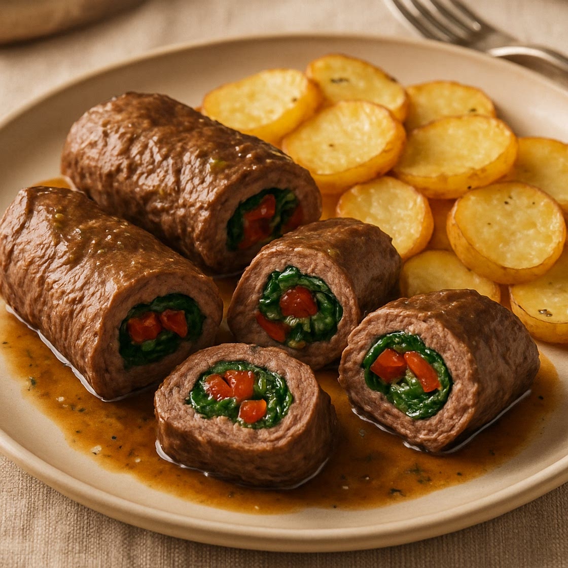 Filetes de ternera rellenos