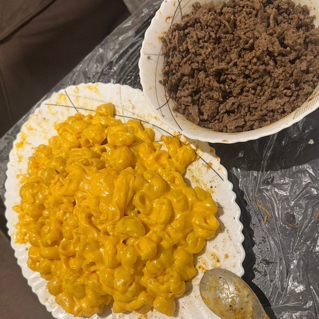 Mac & Cheese with ground beef