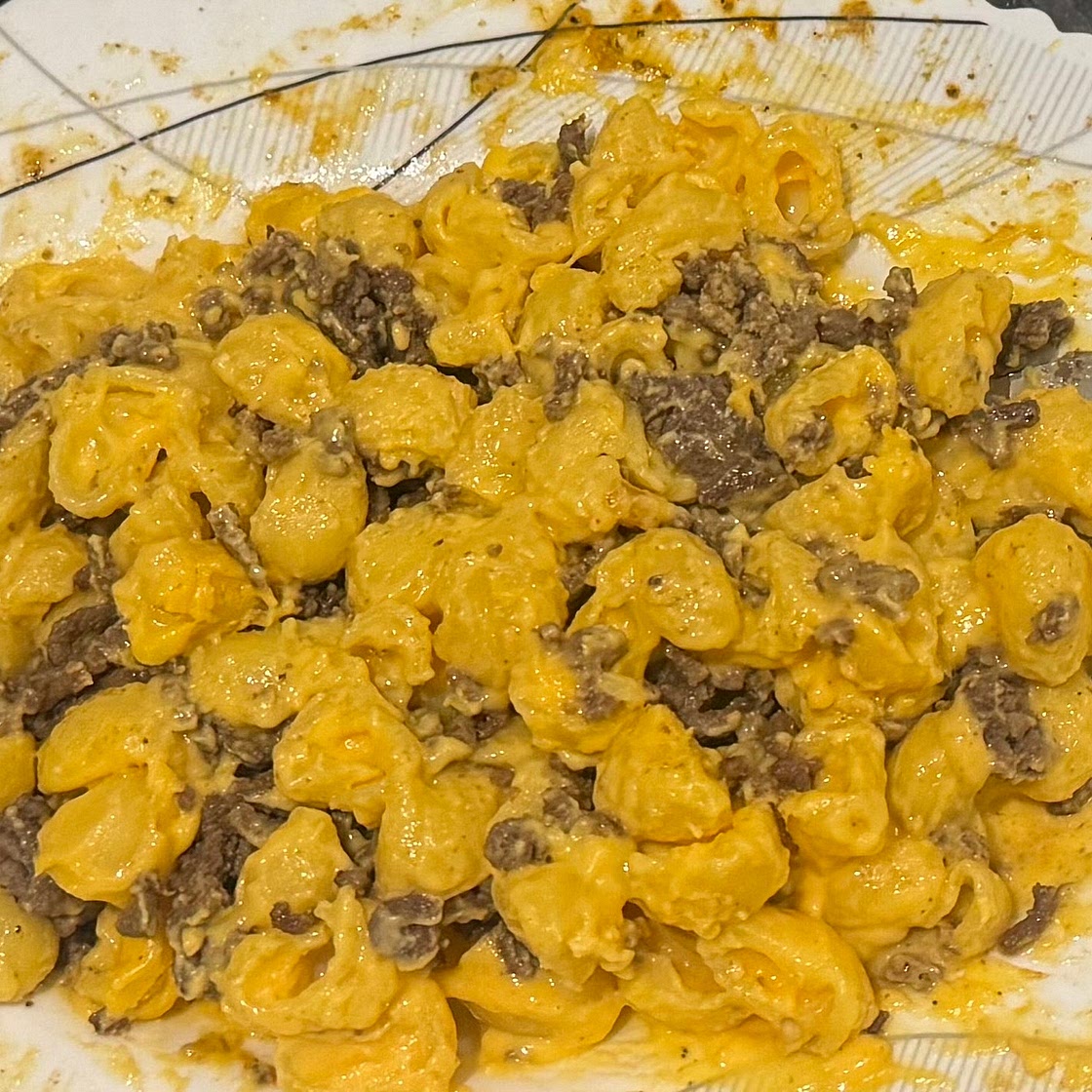Mac & Cheese with ground beef
