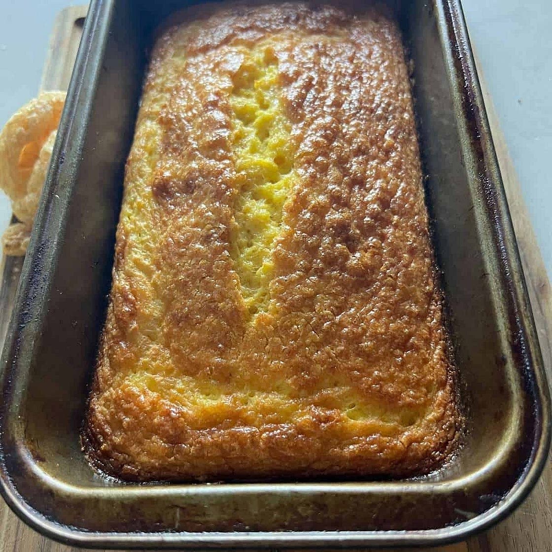 Carnivore Cream Cheese Bread Loaf - 5 Ingredients