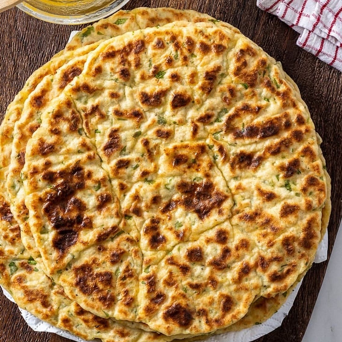 Easy Gluten Free Potato Flatbread