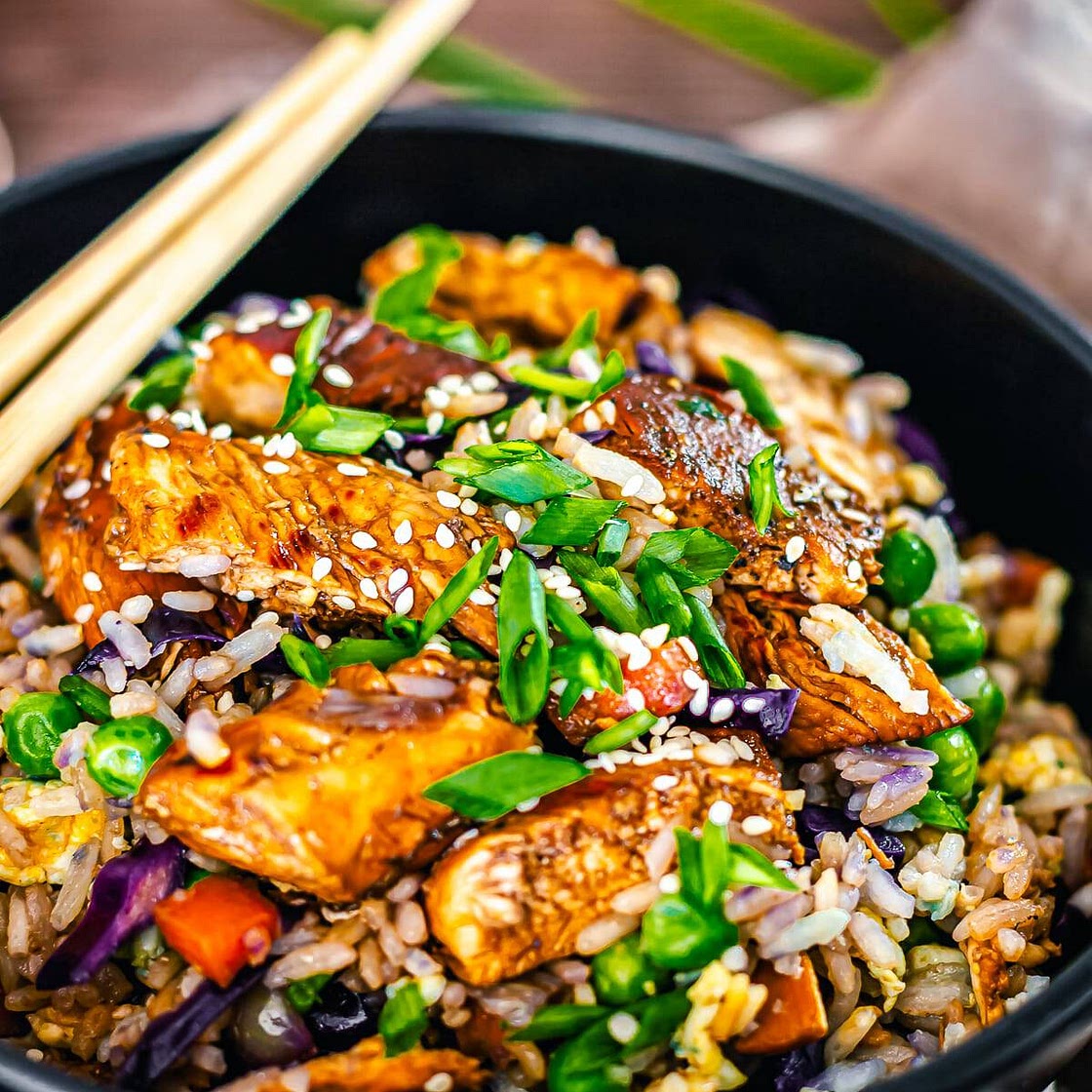 Teriyaki Chicken Fried Rice