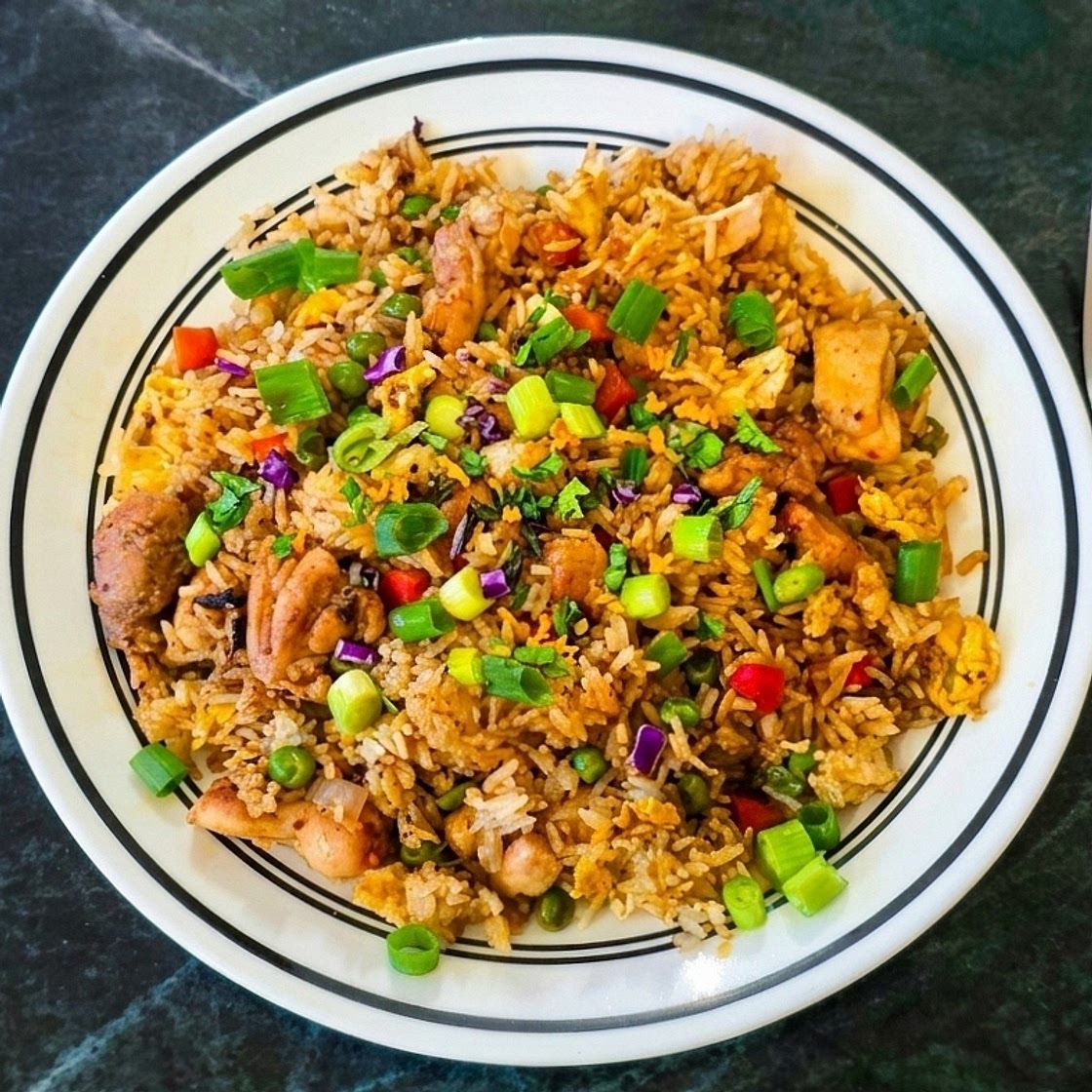 High Protein Chicken Fried Rice