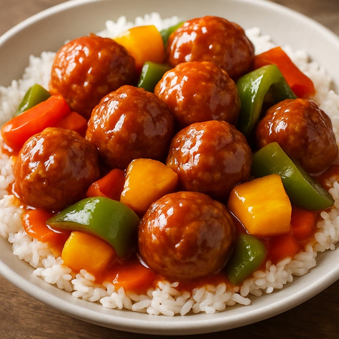 Sweet and Sour Meatballs