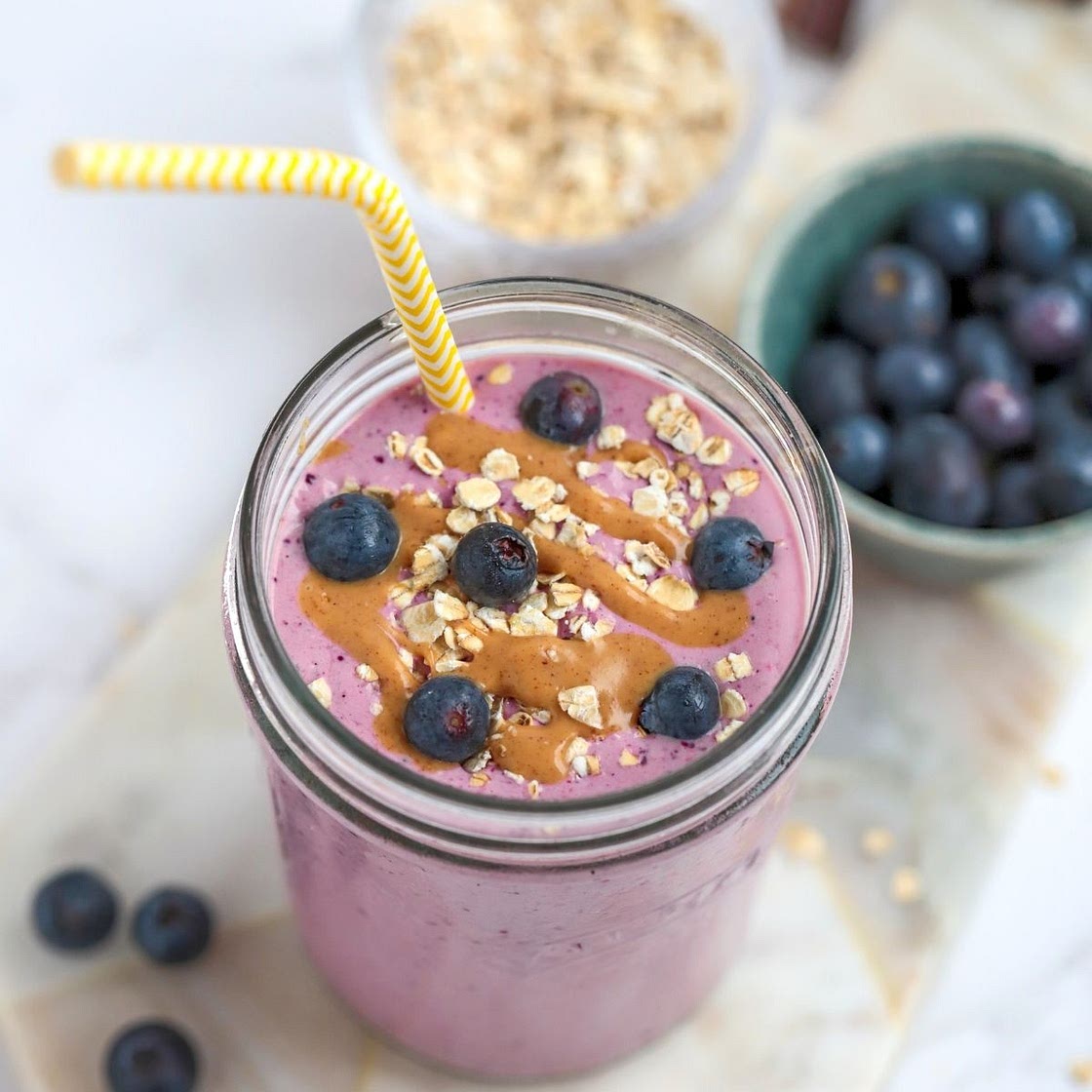 Peanut Butter and Jelly Smoothie