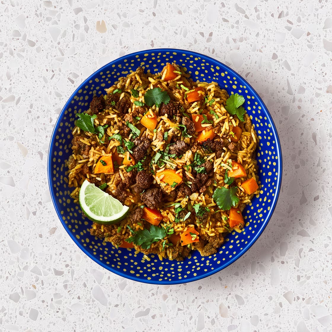 Beef Keema With Lime And Coriander