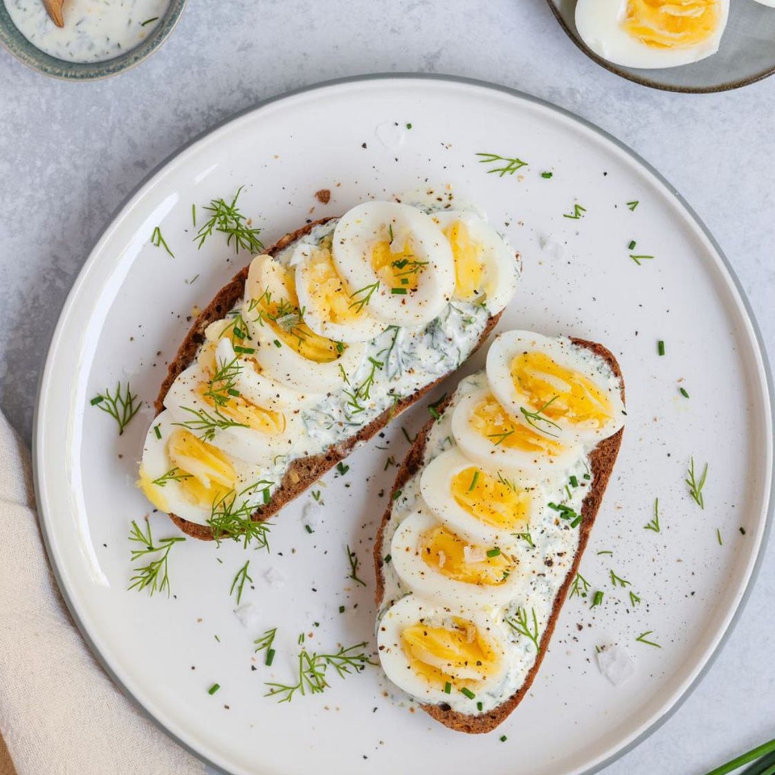 Herbed Egg Toast