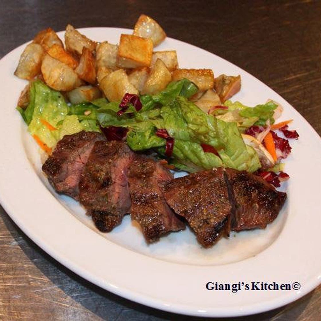 Marinated Flat Iron Steak - Great Summer BBQ