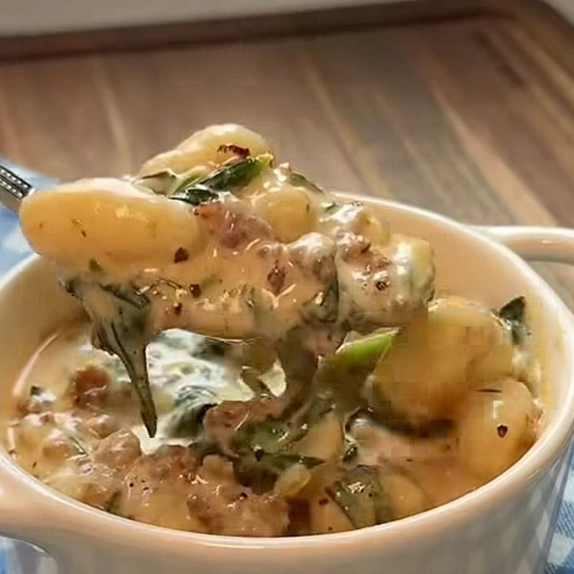 Sausage Gnocchi Soup