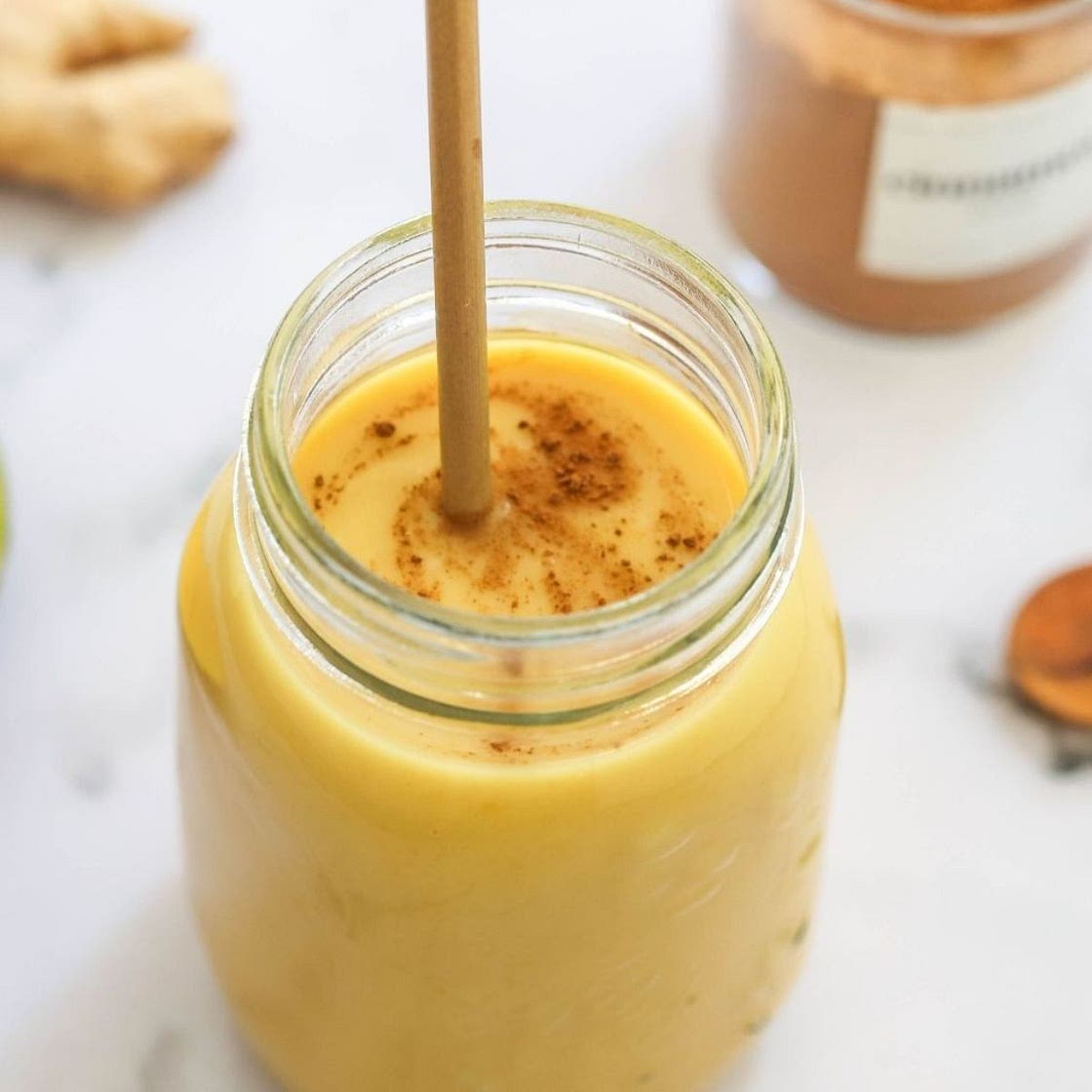 The High Protein Golden Glow Smoothie: Anti-Inflammatory Sunshine in a Glass