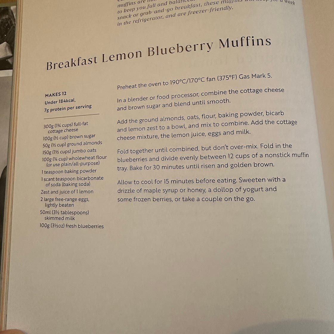 Breakfast Lemon Blueberry Muffins 