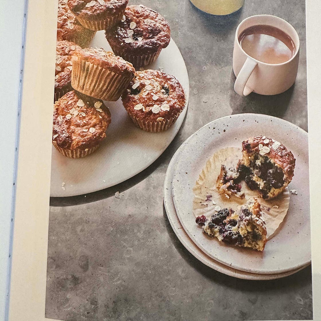 Breakfast Lemon Blueberry Muffins 