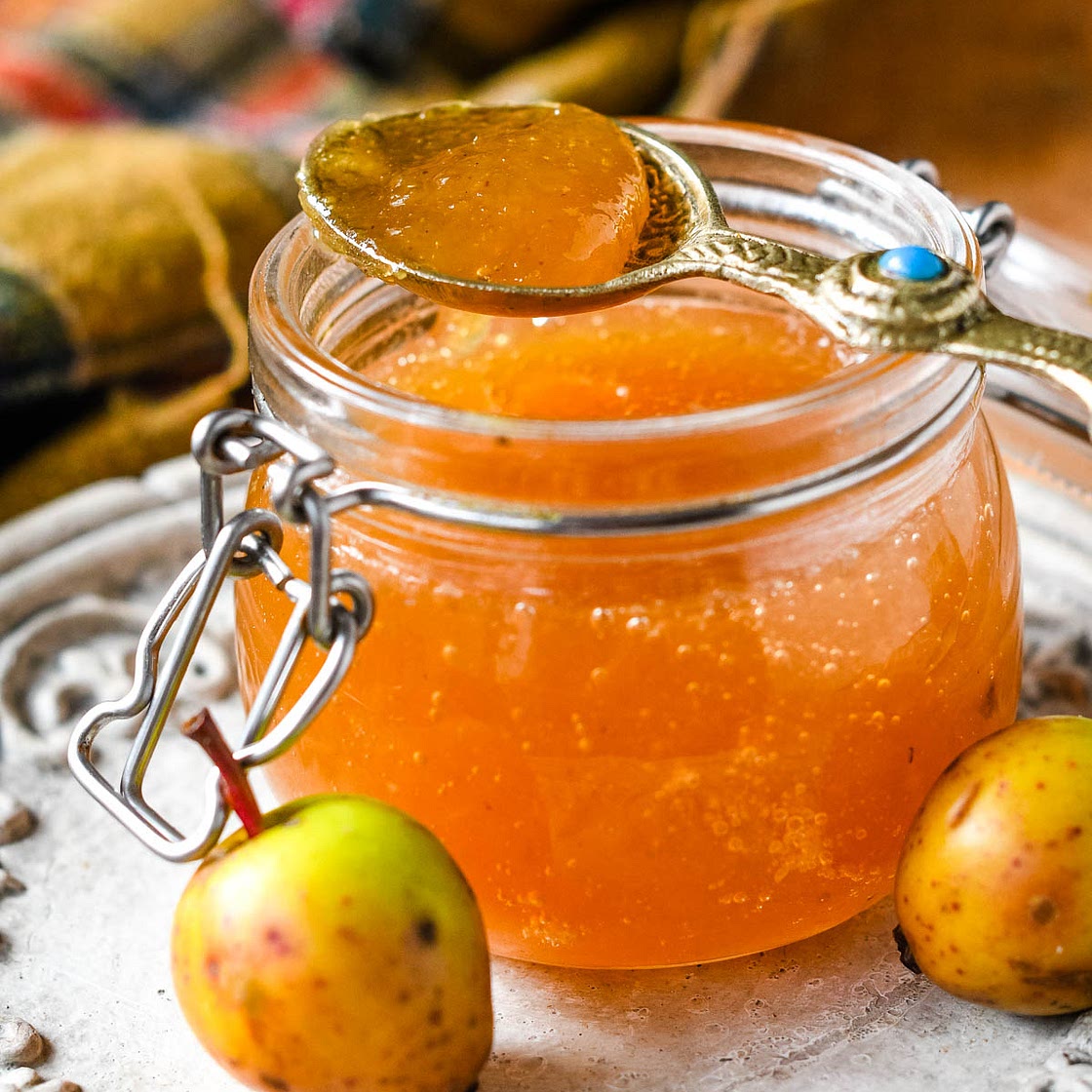 Super Easy Crab Apple Jam