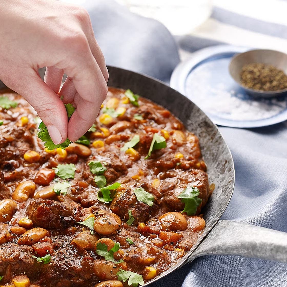 Italian meatball stew