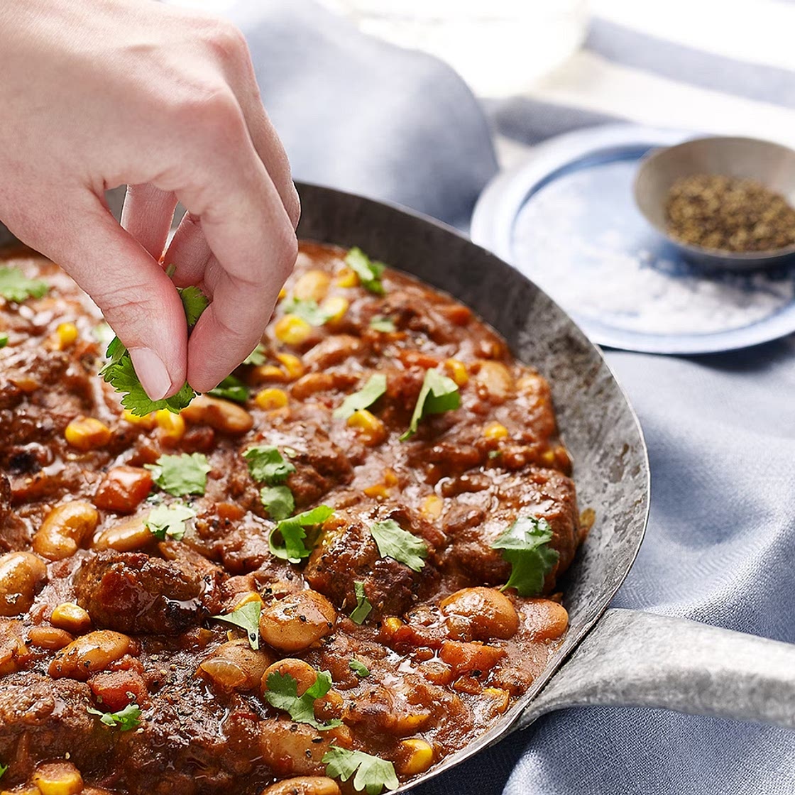 Italian meatball stew