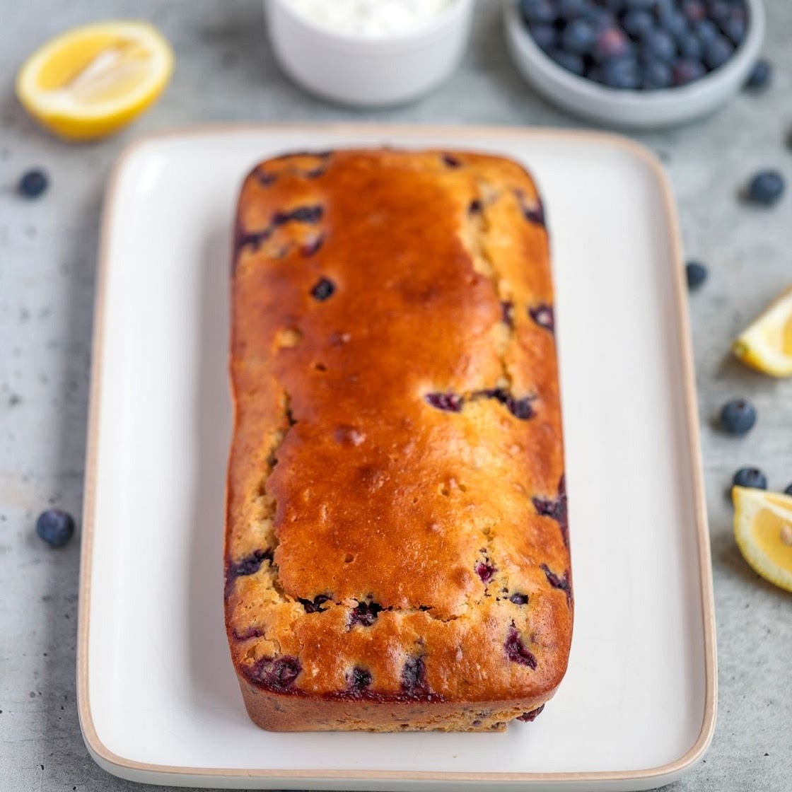 Easy Lemon Blueberry Bread