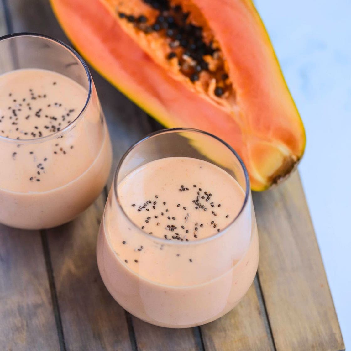 Papaya Bliss Smoothie