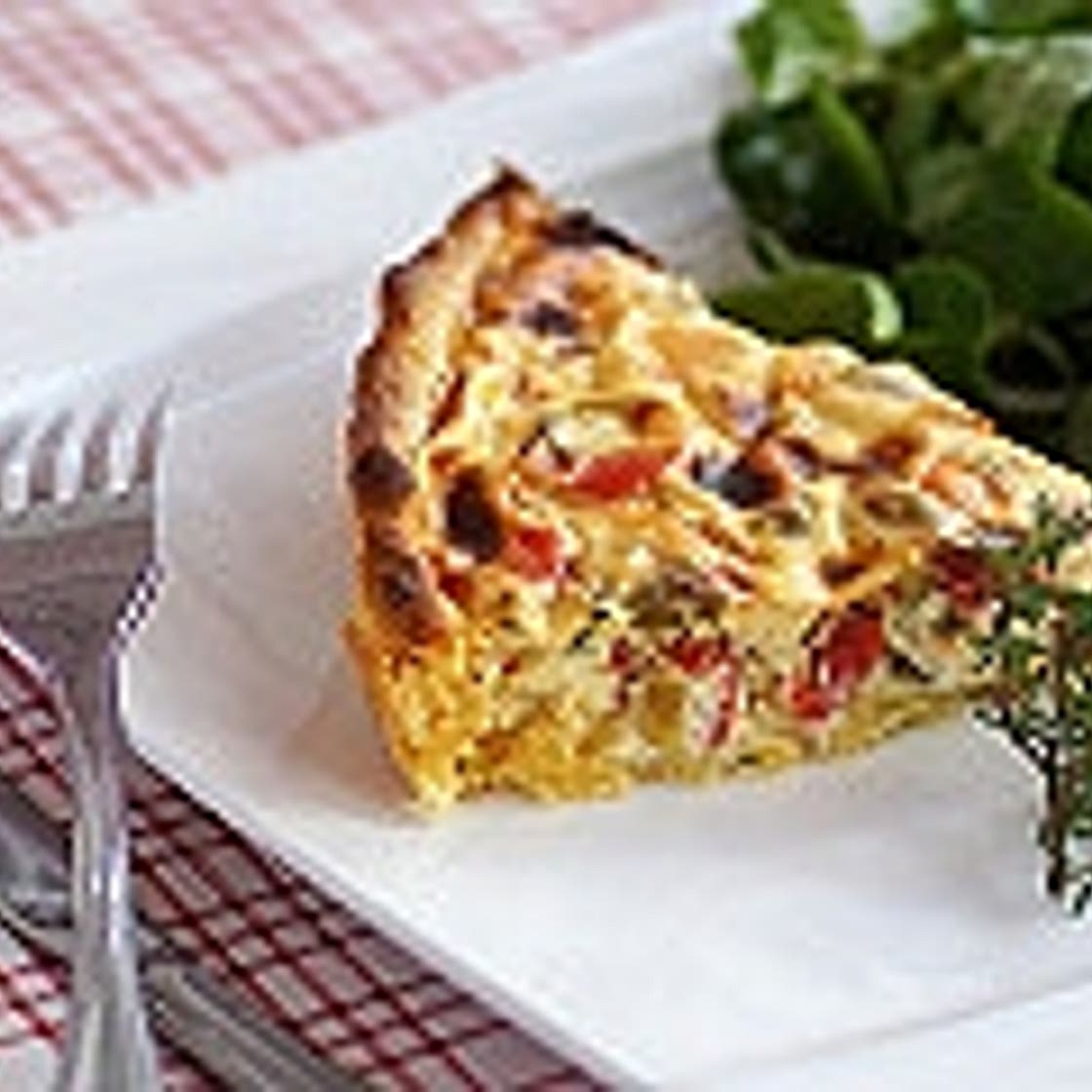 Tarte aux légumes d'été
