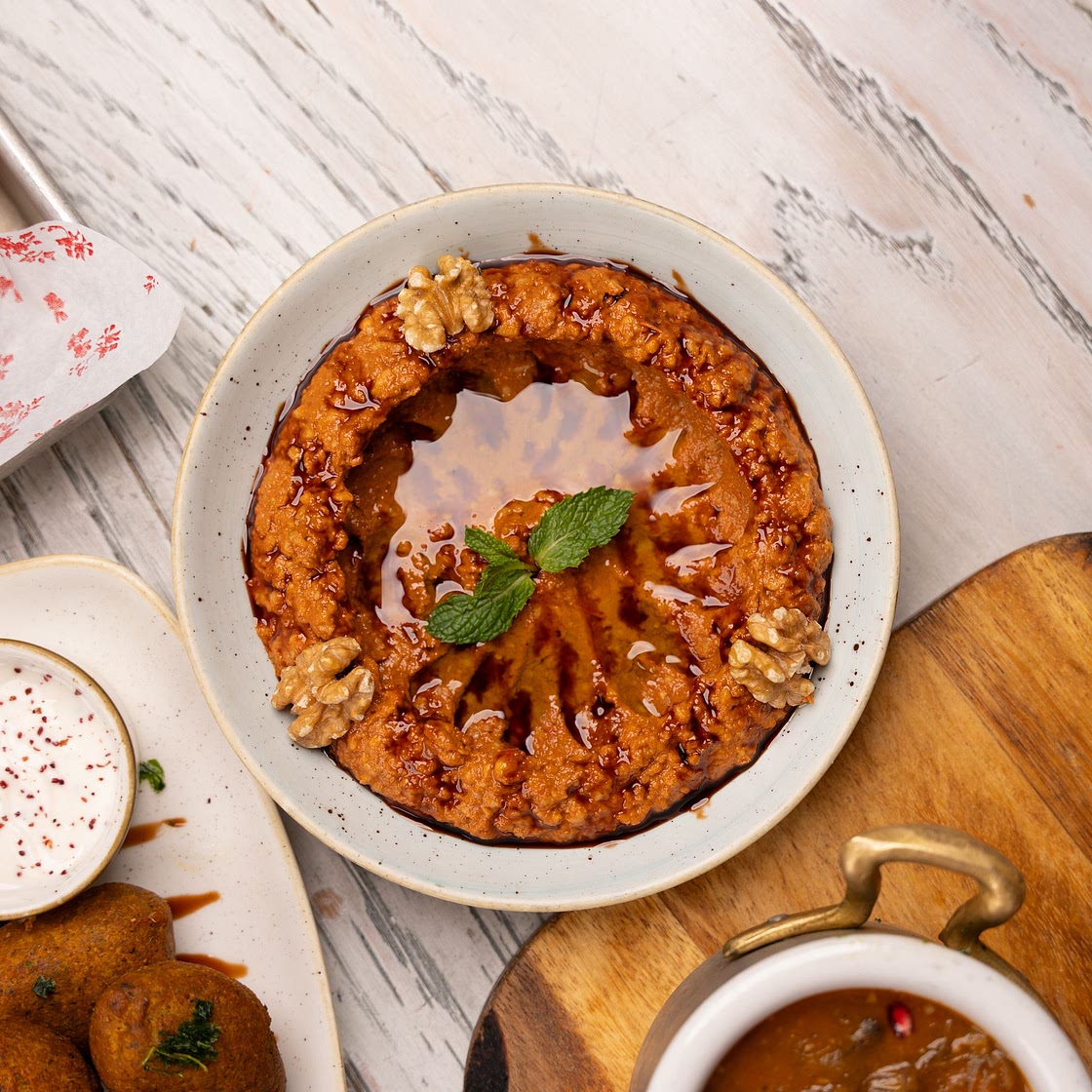 Roasted Red Pepper & Walnut Dip