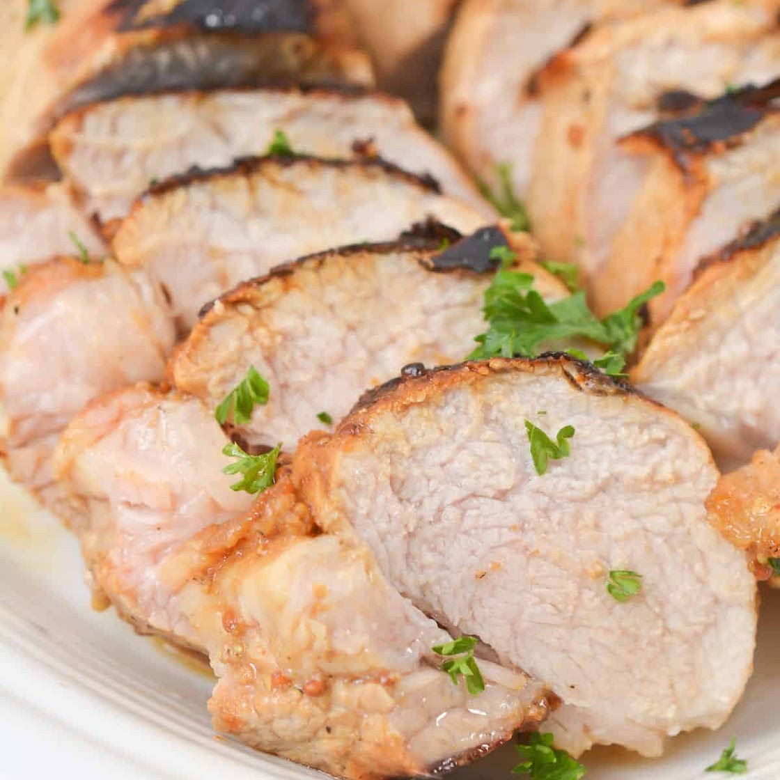 Grilled Marinated Pork Loin