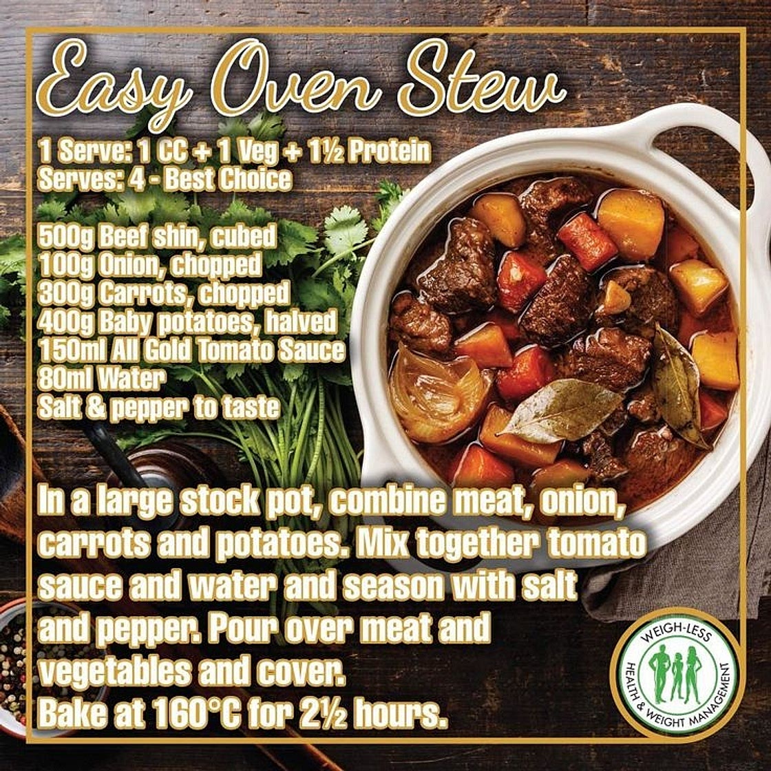 Easy oven-baked beef stew