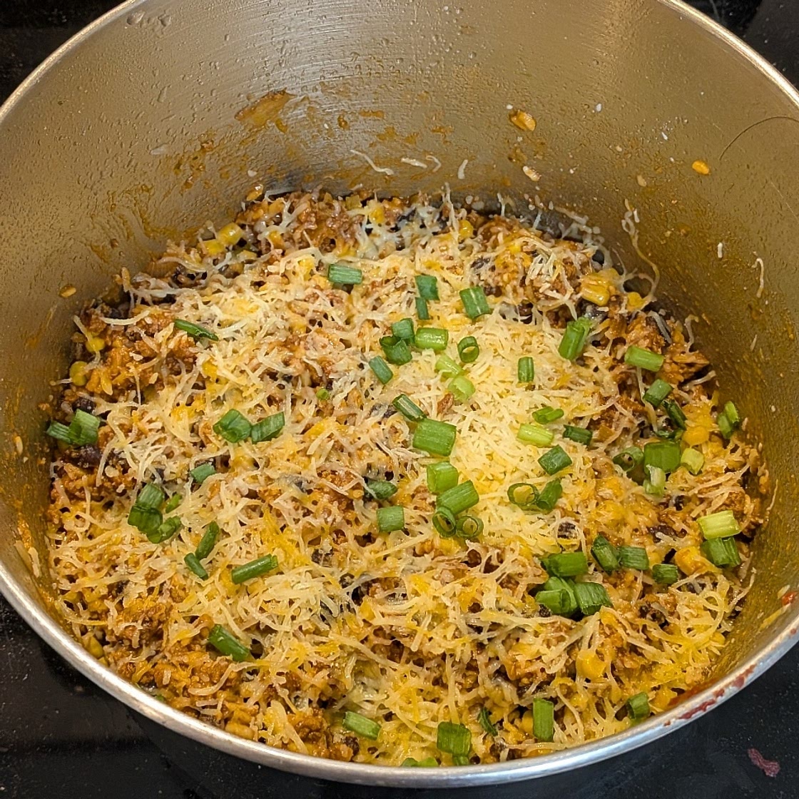 Mexican Ground Beef Casserole with Rice (Beef mince!)