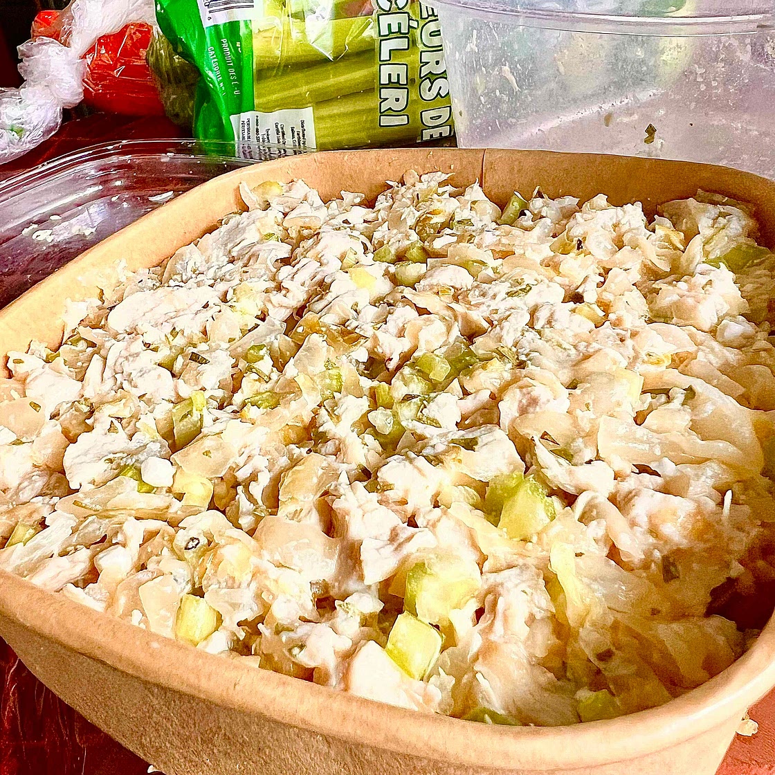 My Crunchy chicken salad