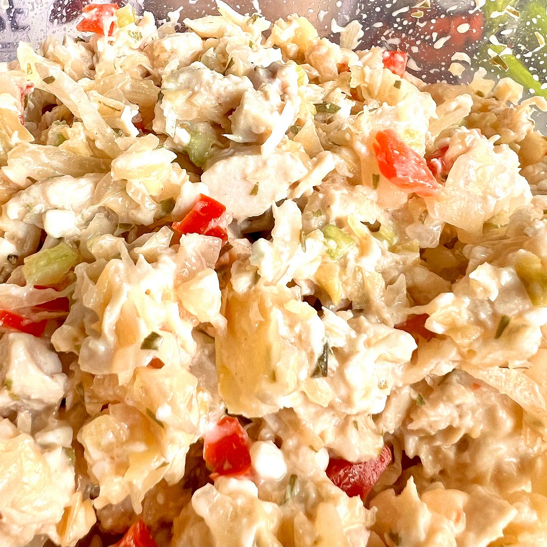 My Crunchy chicken salad